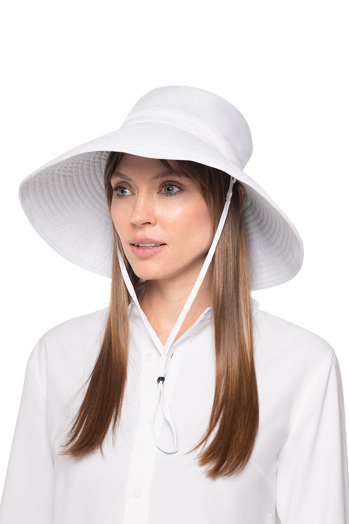 Cyd Travel Beach Hat | White