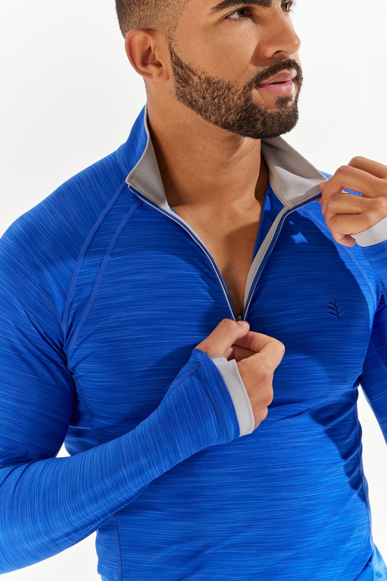 Men's Ultimate Half-Zip Rash Guard UPF 50+