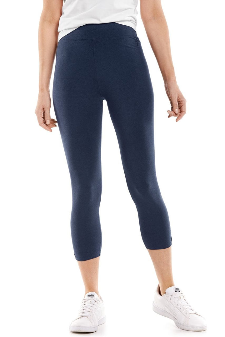 Women's Matiz Ruched Capris | Navy