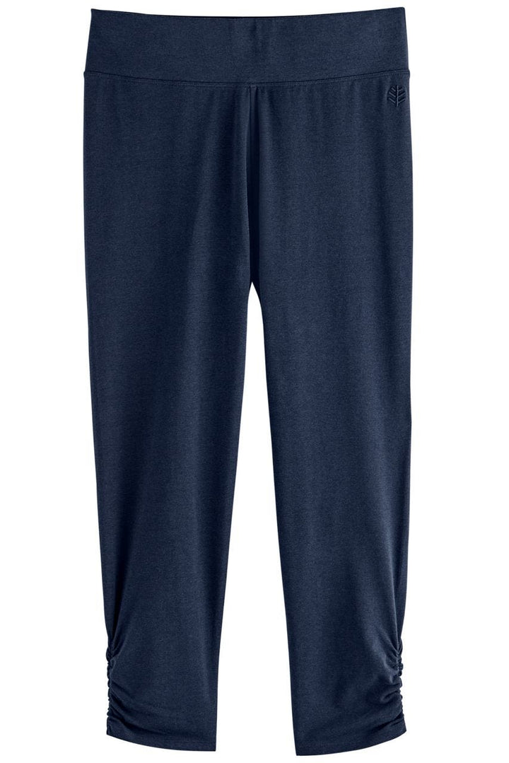 Women's Matiz Ruched Capris | Navy