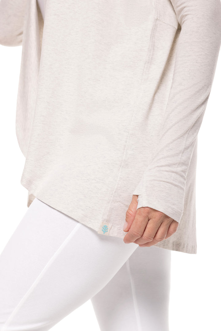 Women's LumaLeo Sun Wrap | Light Grey Heather