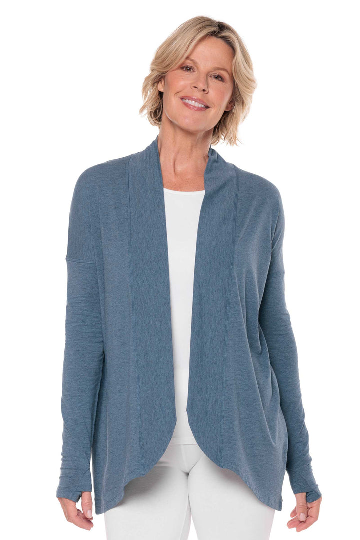 Women's LumaLeo Sun Wrap | Tidal Blue Heather