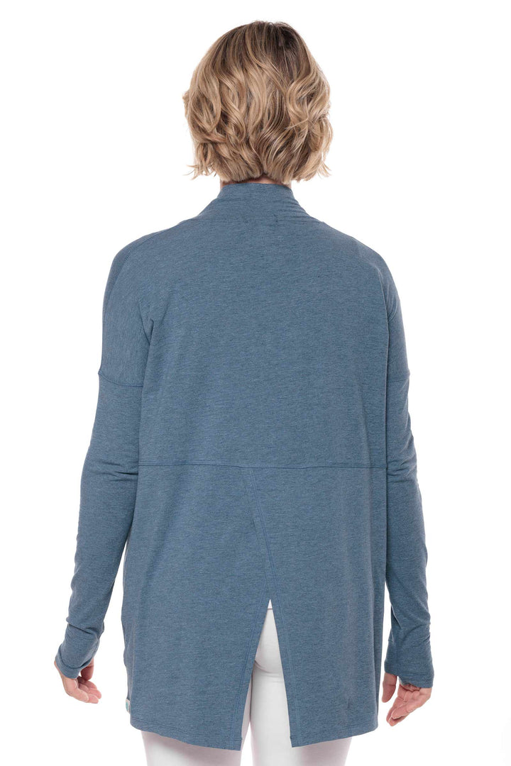 Women's LumaLeo Sun Wrap | Tidal Blue Heather