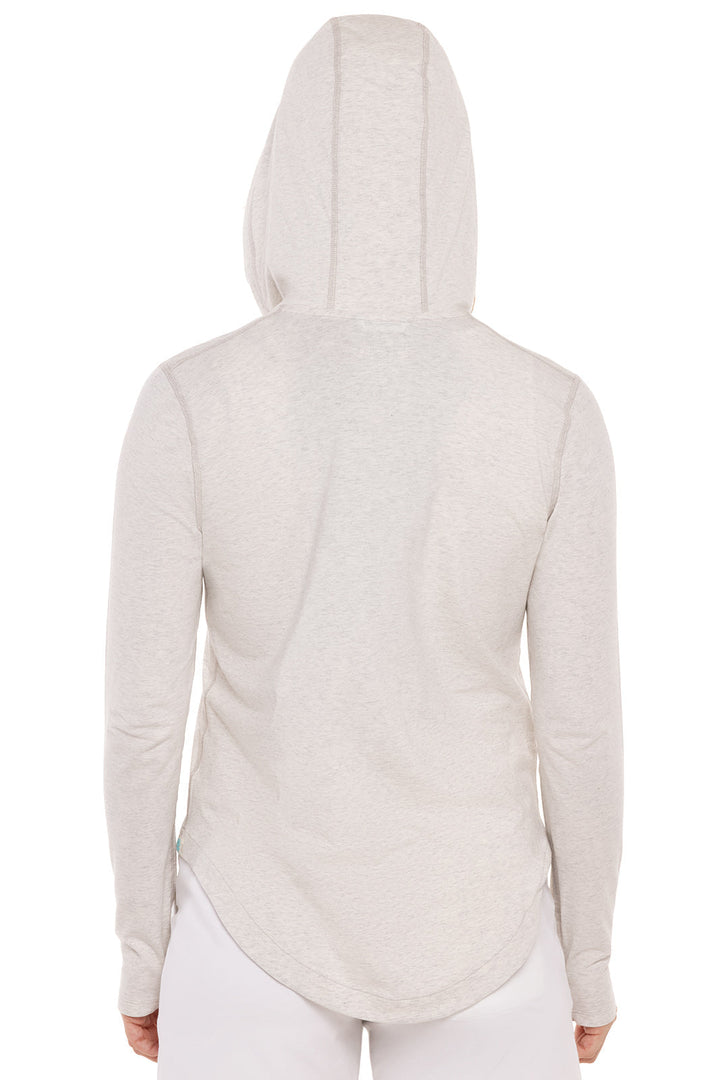 Women's LumaLeo Zip-Up Hoodie | Light Grey Heather