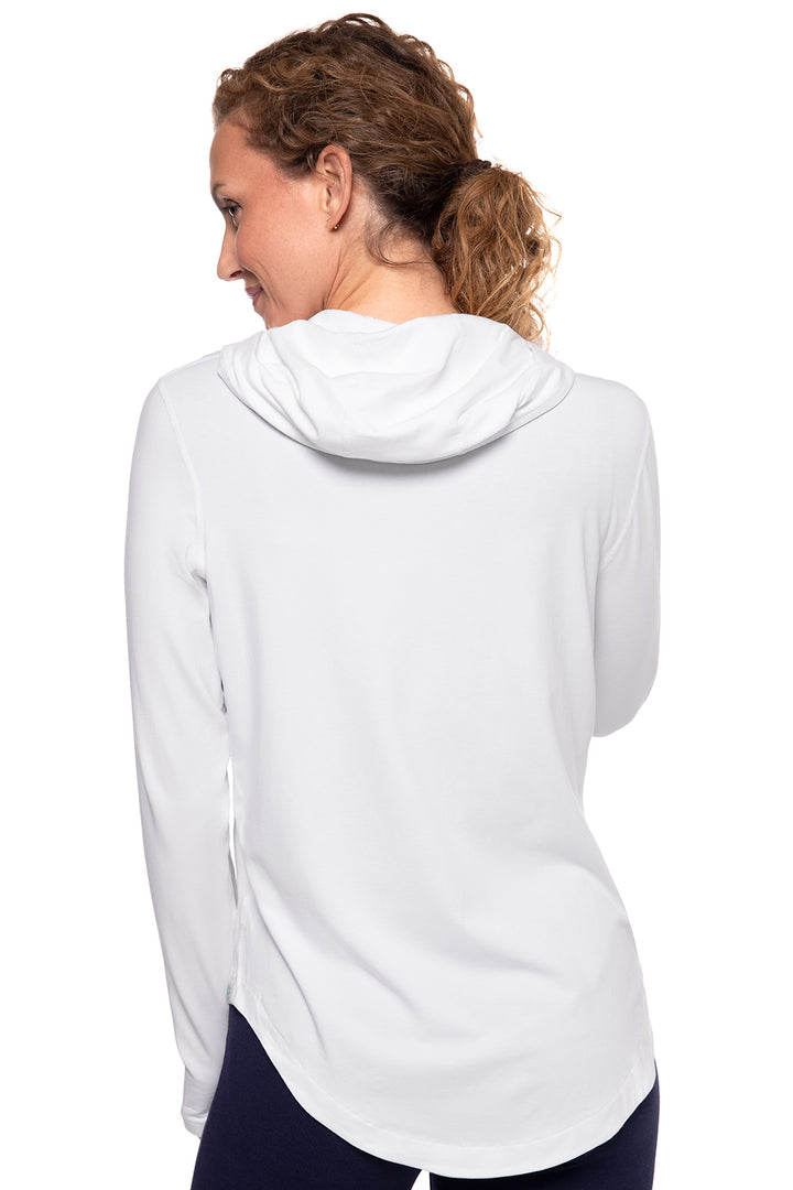 Women's LumaLeo Zip-Up Hoodie | White