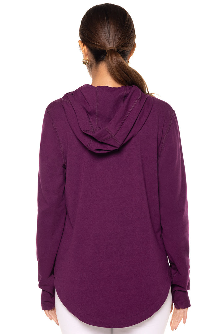 Women's LumaLeo Zip-Up Hoodie | Rich Plum