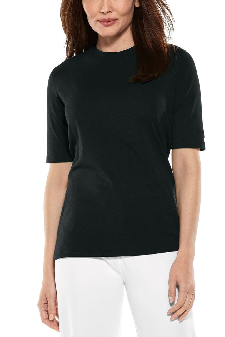 Women's Morada Everyday Short Sleeve T-Shirt | Black