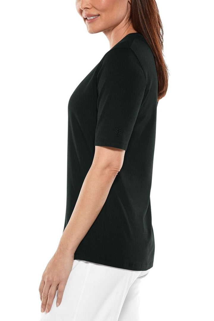 Women's Morada Everyday Short Sleeve T-Shirt | Black