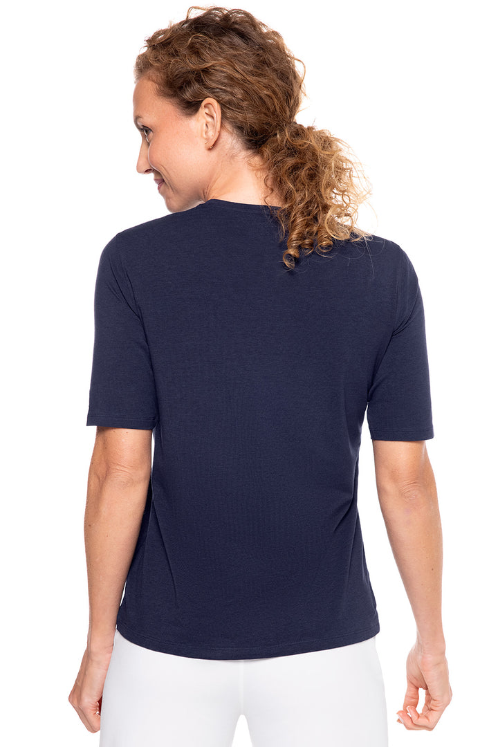 Women's Morada Everyday Short Sleeve T-Shirt | Navy