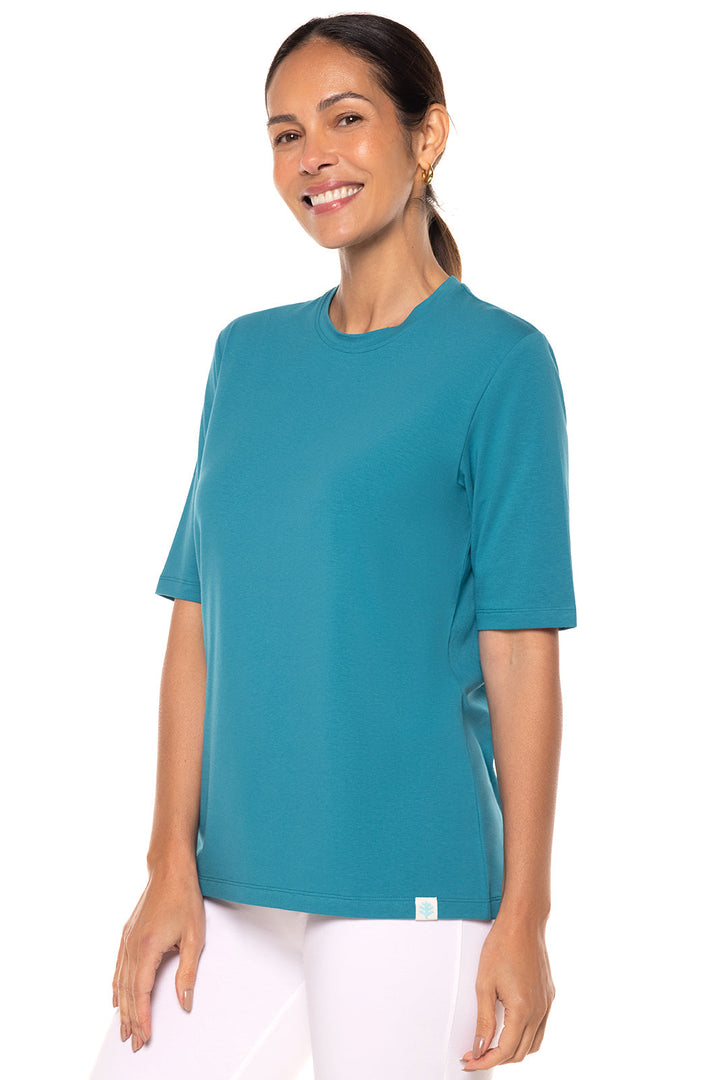 Women's Morada Everyday Short Sleeve T-Shirt | Tahitian Teal