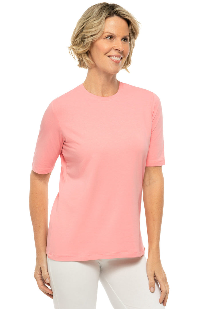 Women's Morada Everyday Short Sleeve T-Shirt | Peachy Pink