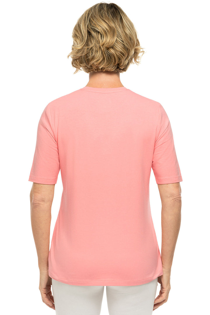 Women's Morada Everyday Short Sleeve T-Shirt | Peachy Pink