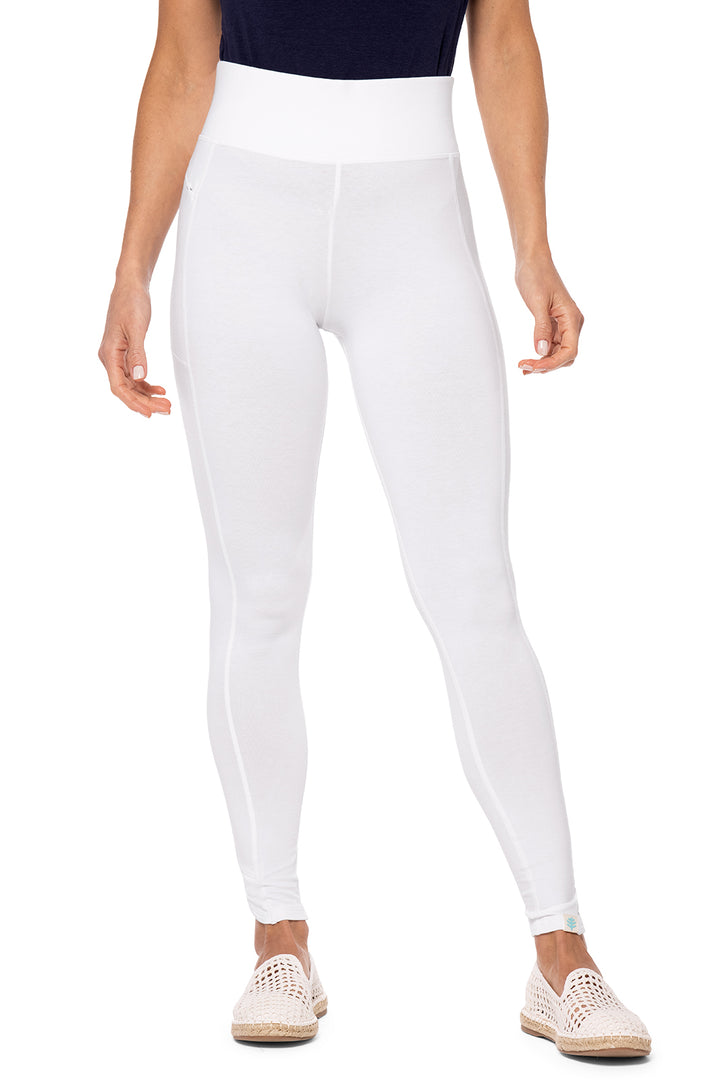 Women's LumaLeo Summer Leggings | White