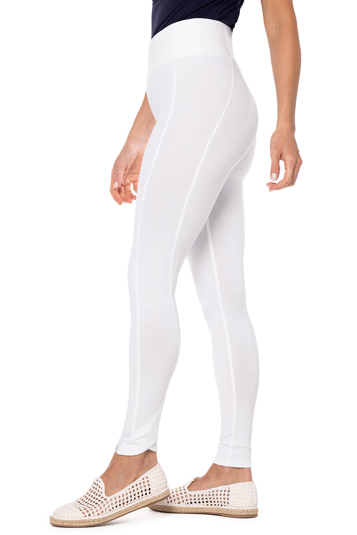 Women's LumaLeo Summer Leggings | White