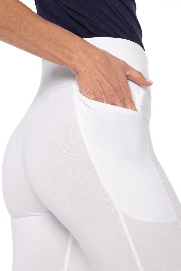 Women's LumaLeo Summer Leggings | White