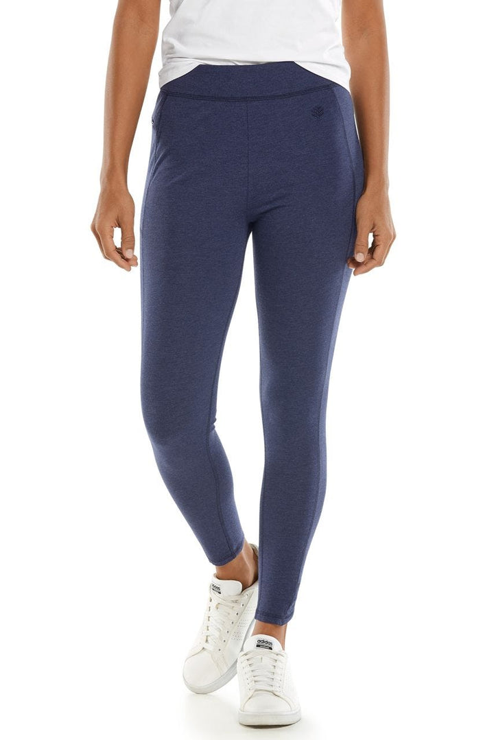 Women's LumaLeo Summer Leggings | Indigo Heather