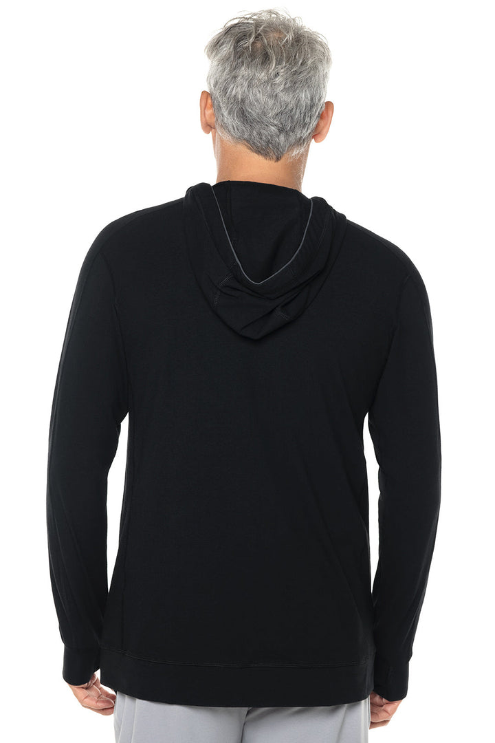 Men's LumaLeo Zip-Up Hoodie | Black