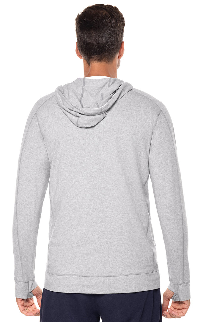 Men's LumaLeo Zip-Up Hoodie | Grey Heather