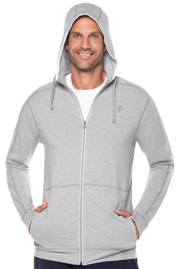 Men's LumaLeo Zip-Up Hoodie | Grey Heather