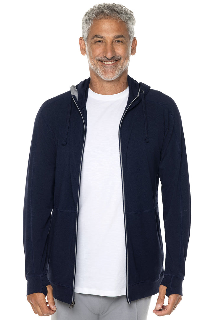 Men's LumaLeo Zip-Up Hoodie | Navy