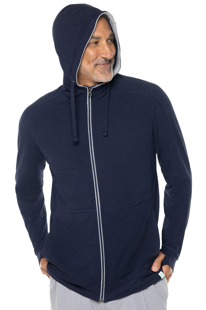 Men's LumaLeo Zip-Up Hoodie | Navy