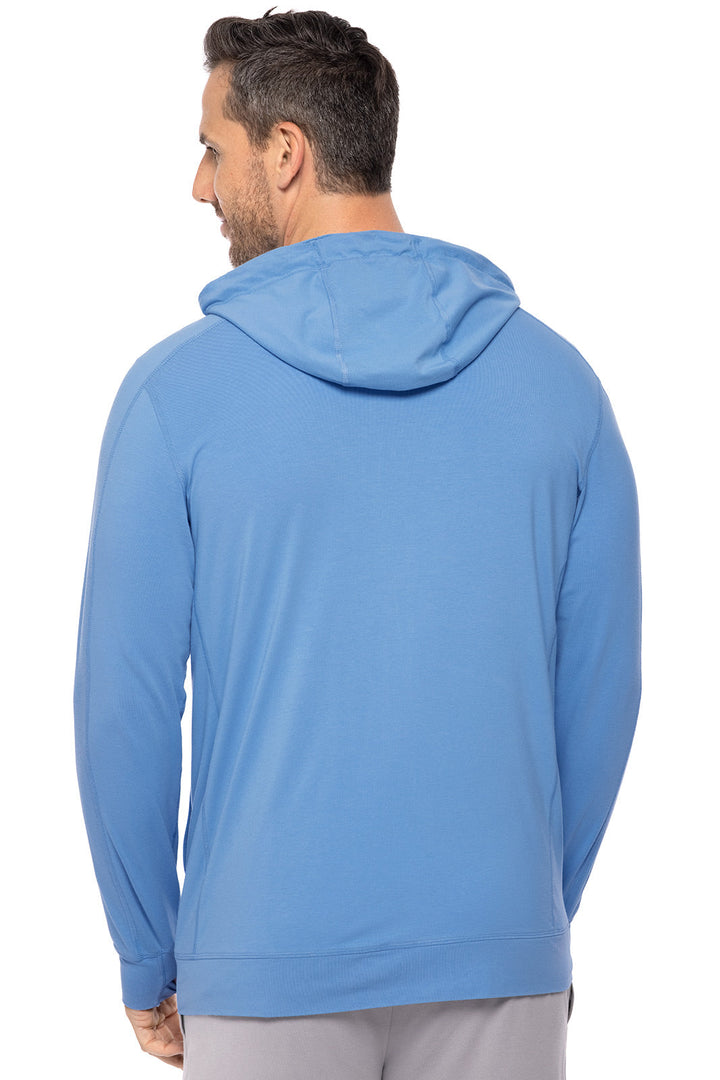 Men's LumaLeo Zip-Up Hoodie | Clear Sky Blue