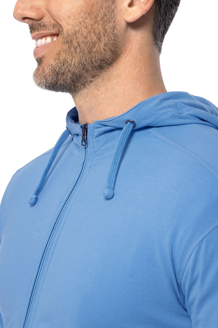 Men's LumaLeo Zip-Up Hoodie | Clear Sky Blue