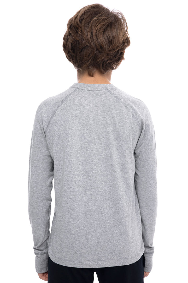 Kid's LumaLeo Long Sleeve T-Shirt | Grey Heather