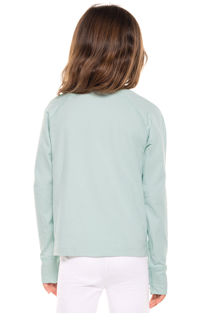 Kid's LumaLeo Long Sleeve T-Shirt | Misty Aqua