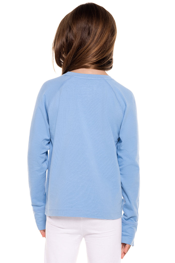 Kid's LumaLeo Long Sleeve T-Shirt | Clear Sky Blue