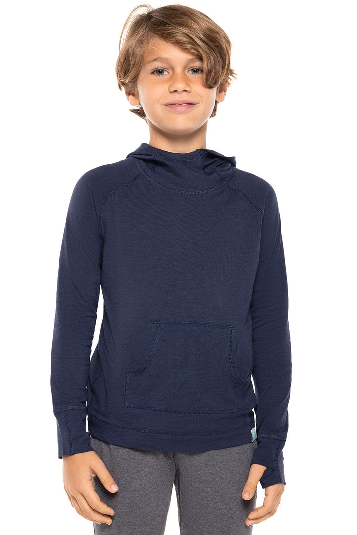 Kid's LumaLeo Hoodie | Navy