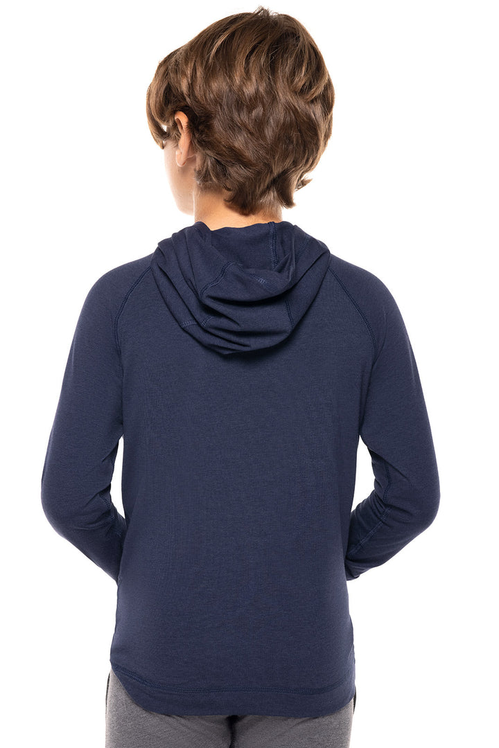 Kid's LumaLeo Hoodie | Navy