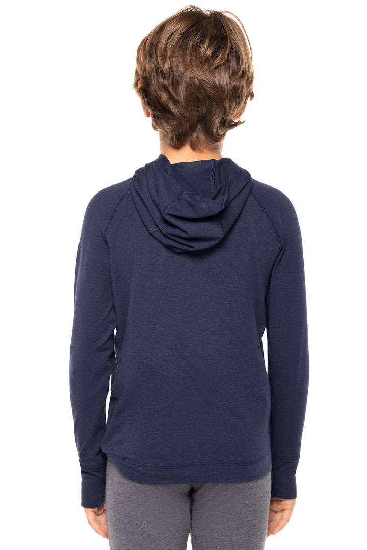 Kid's LumaLeo Hoodie | Navy