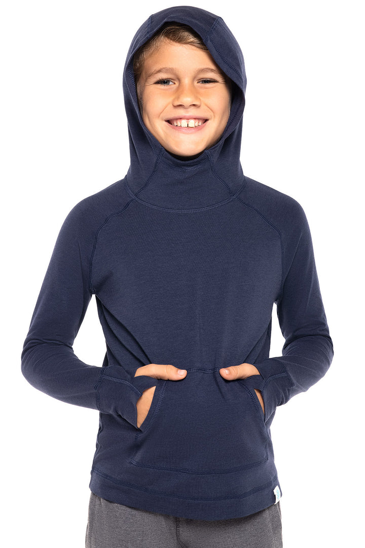 Kid's LumaLeo Hoodie | Navy