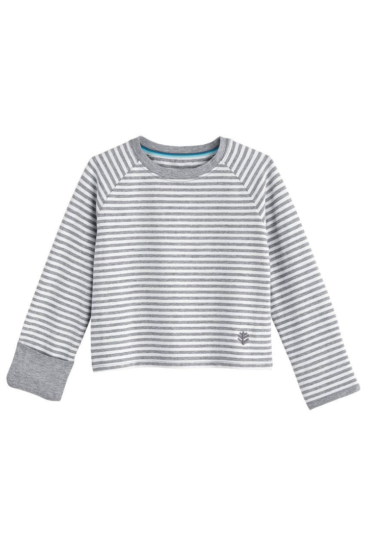 Baby LumaLeo Long Sleeve T-Shirt | Grey/White