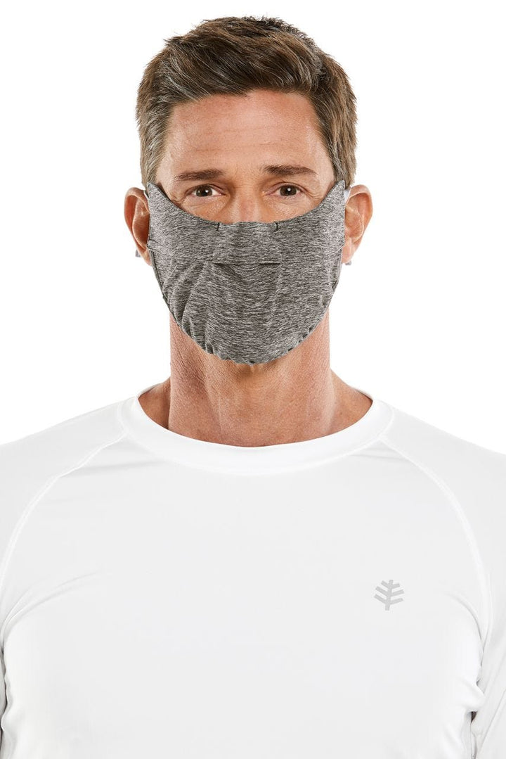 Unisex Zenith UV Half Mask | Charcoal Heather