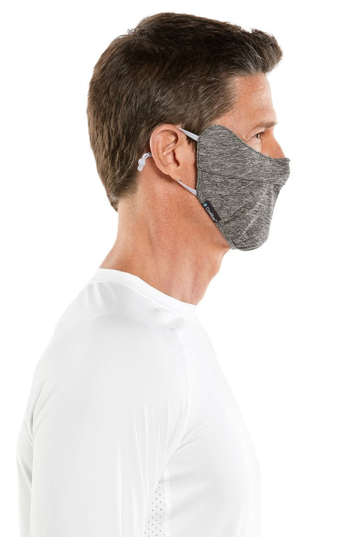 Unisex Zenith UV Half Mask | Charcoal Heather