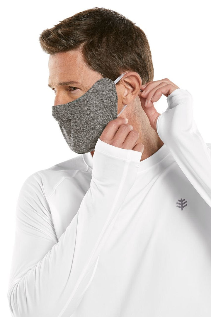 Unisex Zenith UV Half Mask | Charcoal Heather