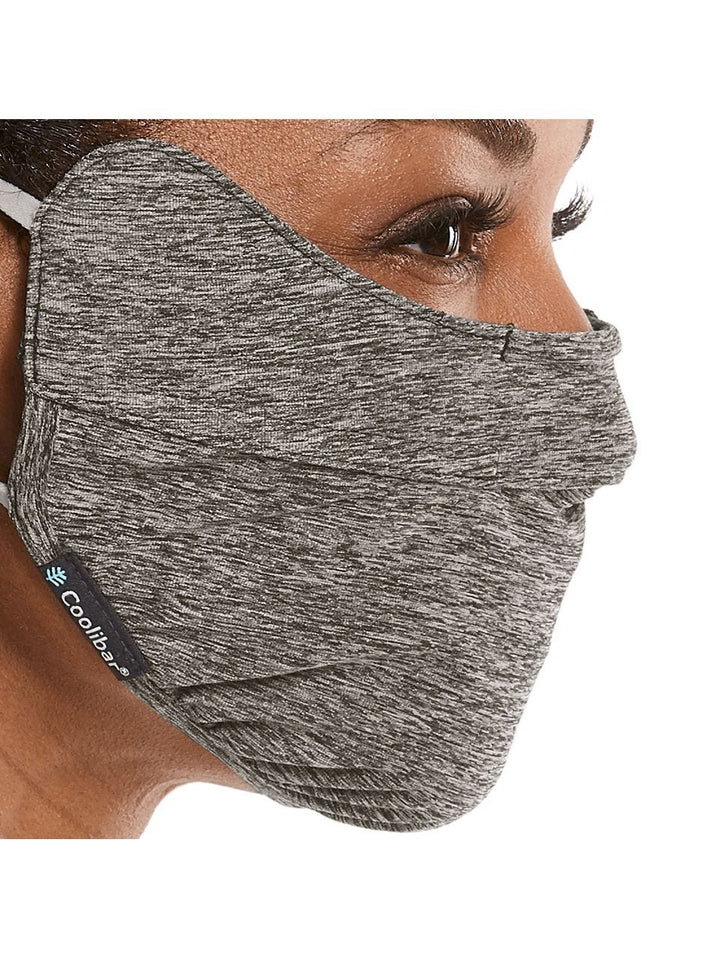 Unisex Zenith UV Half Mask | Charcoal Heather