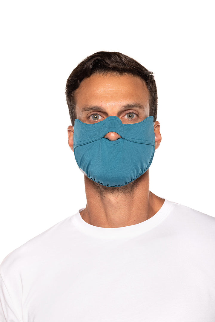 Unisex Zenith UV Half Mask | Tahitian Teal