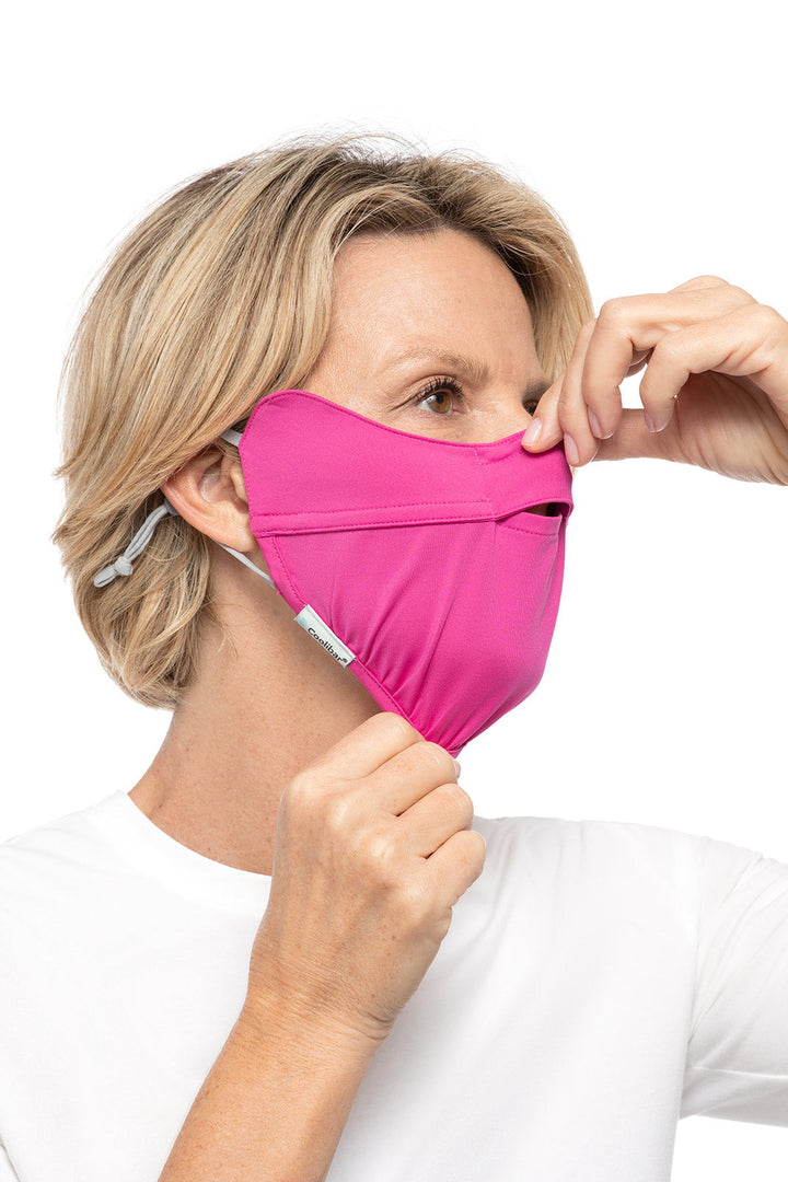 Unisex Zenith UV Half Mask | Magnolia Pink