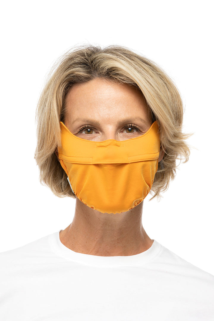 Unisex Zenith UV Half Mask | Apricot Crush