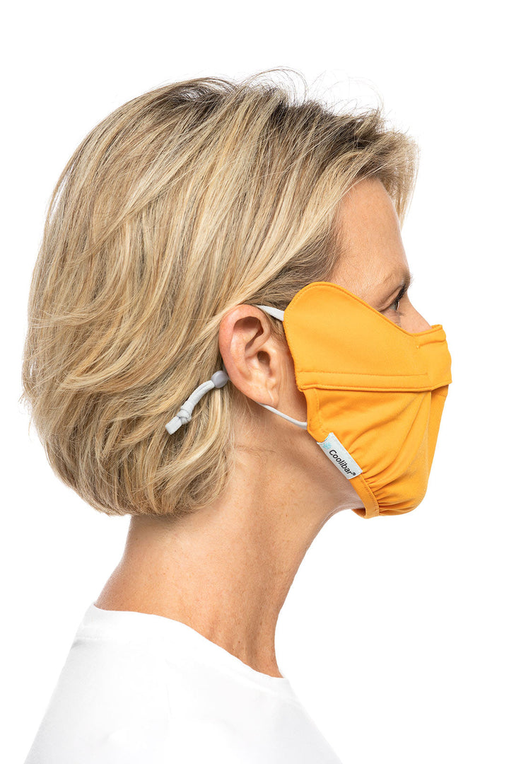 Unisex Zenith UV Half Mask | Apricot Crush