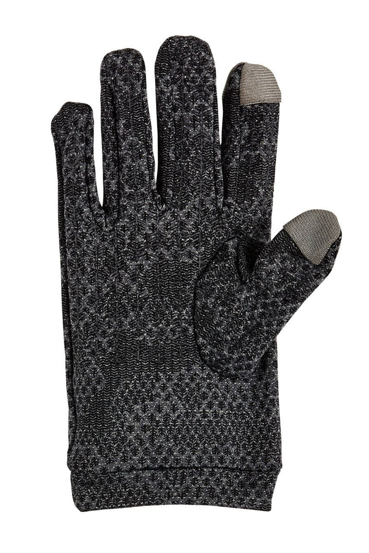 Kid's Gannett UV Gloves | Charcoal Coolibar Camo