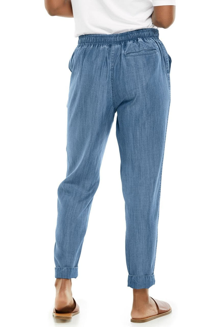 Women's Enclave Weekend Pants | Light Indigo Chambray