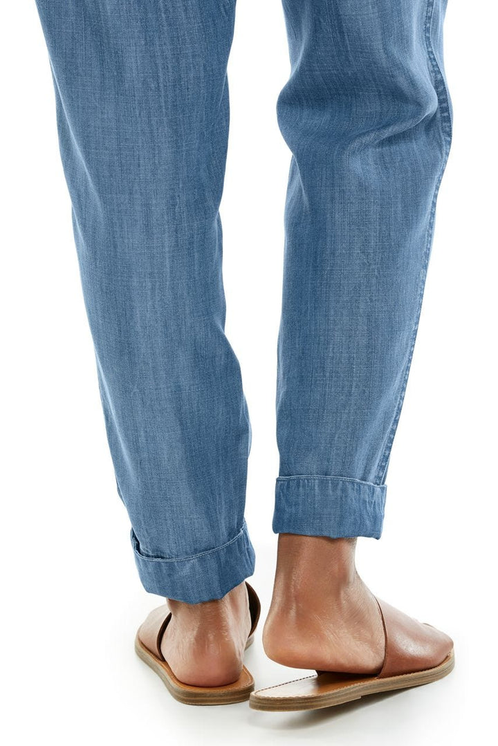 Women's Enclave Weekend Pants | Light Indigo Chambray