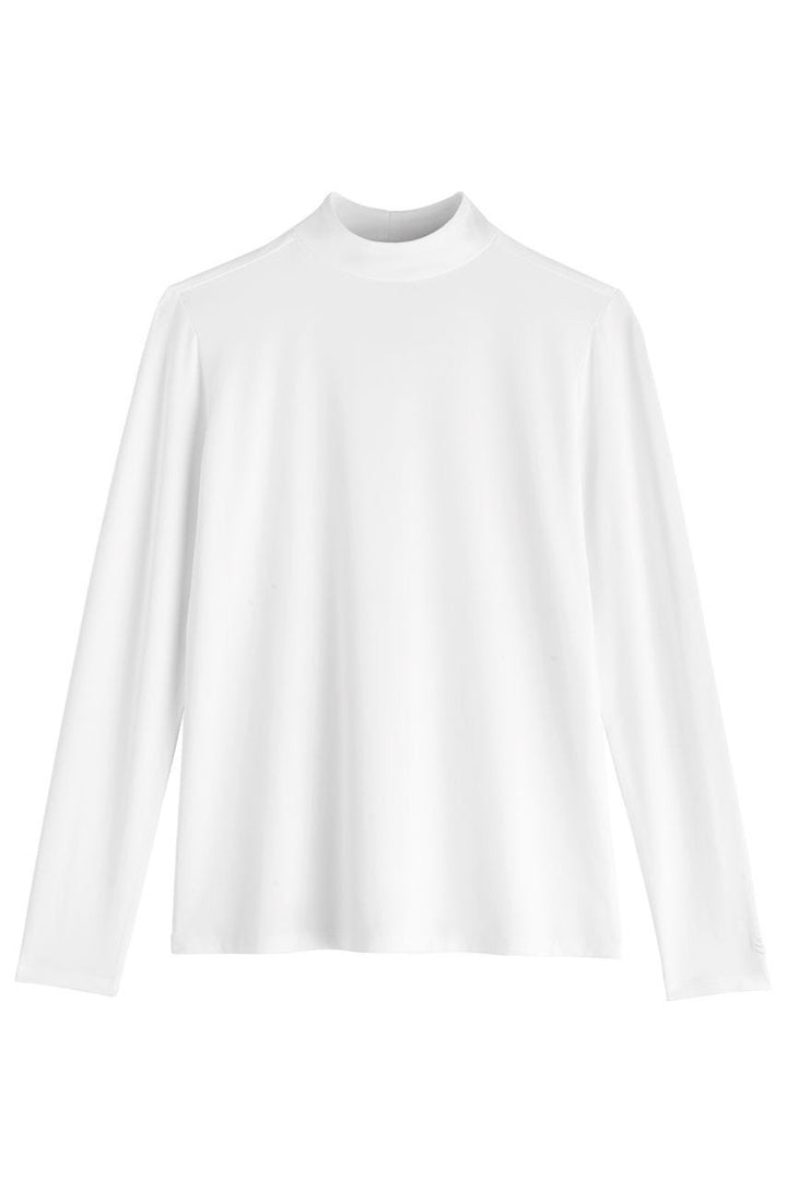 Women's Islandia Long Sleeve Turtleneck | White