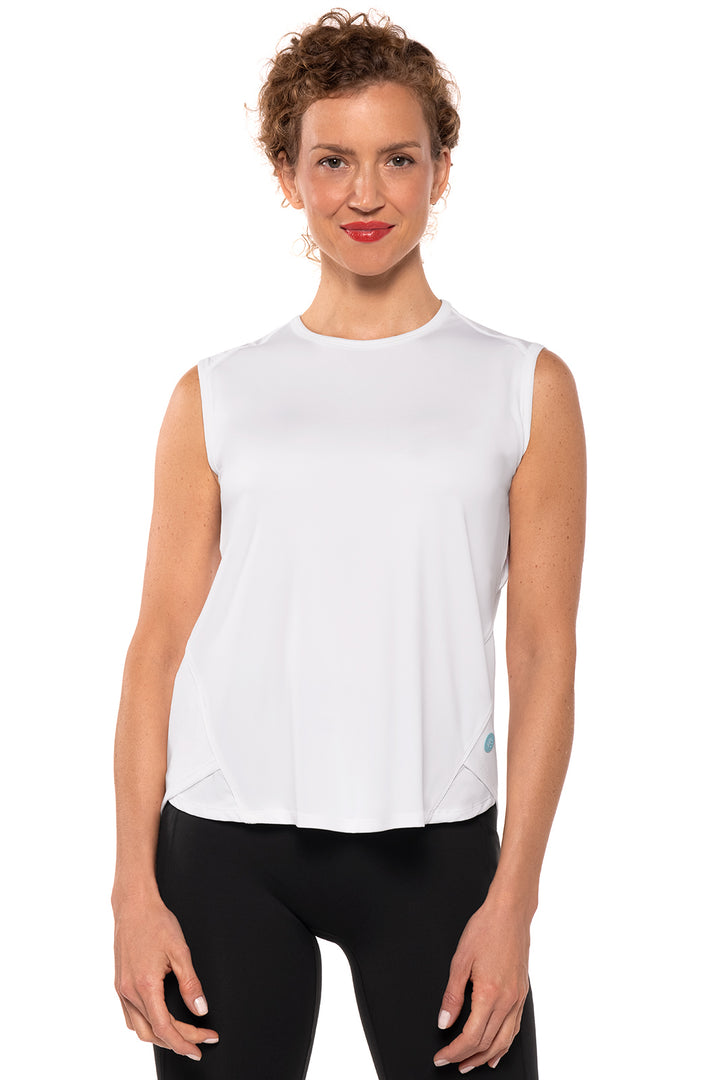 Women's Accelera Tank | White