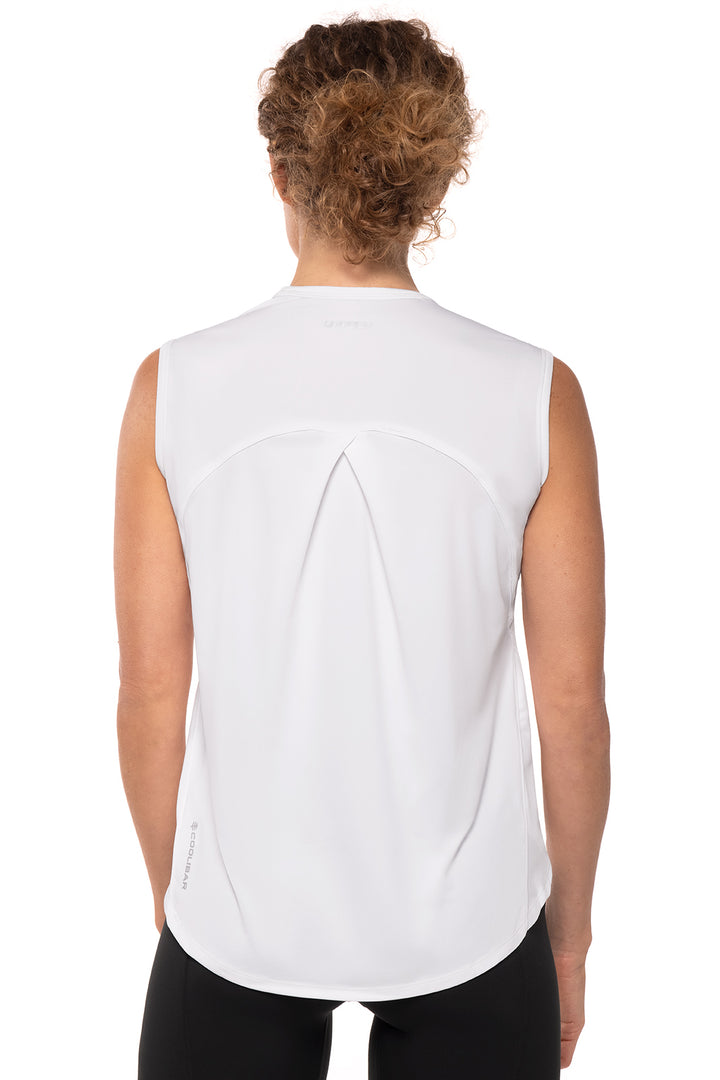 Women's Accelera Tank | White