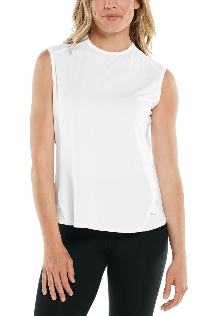 Women's Accelera Tank | White